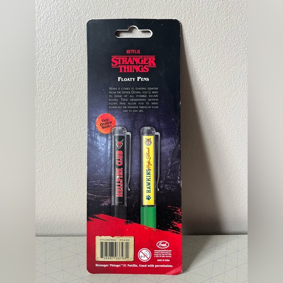 Stranger Things Floaty Pens Set - Picture 2 of 2